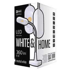 EMOS HT6105 LED USB asztali lámpa fehér (Z7523W) (Z7523W)