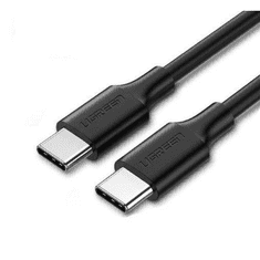 Ugreen USB-C – USB-C kábel PD 60W 1m fekete (50997) (UG50997)