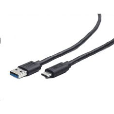 Gembird Cablexpert USB 3.0 AM --> Type-C (AM/CM) kábel 10cm fekete (CCP-USB3-AMCM-0.1M) (CCP-USB3-AMCM-0.1M)