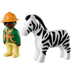 Playmobil Playmobil: vadőr és a zebra (9257) (p9257)
