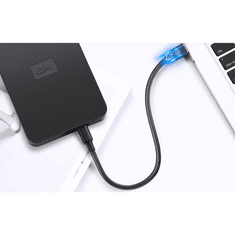 Ugreen US132 USB-A - mini USB kábel 0,25m fekete (10353) (UG10353)