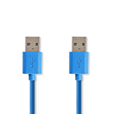 Nedis USB 3.0 összekötő kábel 1m kék (CCGP61000BU10) (CCGP61000BU10)