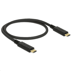 DELOCK 83661 USB 3.1 Gen 2 (10 Gbps) Type-C összekötő kábel, 1m, 3A, E-Marker (83661)