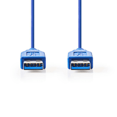 Nedis USB 3.0 összekötő kábel 1m kék (CCGP61000BU10) (CCGP61000BU10)