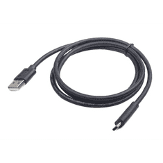 Gembird Cablexpert USB 2.0 AM --> Type-C (USB-C) 3m fekete (CCP-USB2-AMCM-10) (CCP-USB2-AMCM-10)