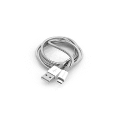 Verbatim USB A -> Micro USB B összekötő kábel 1m ezüst színű (48862) (48862)