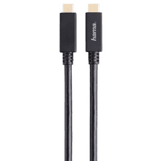 Hama Hama USB 3.1 Type-C kábel 1m fekete (135714)