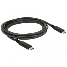 DELOCK 83668 USB 3.1 Gen 1 Type-C kábel 2m fekete (83668)