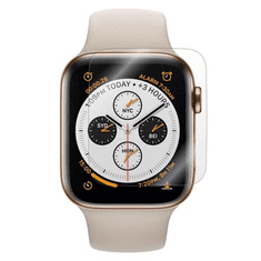 TokShop Apple Watch 4 (40 mm), Kijelzővédő fólia (az íves részre nem hajlik rá!), Clear Prémium (RS81396)