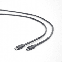 Gembird Cablexpert USB 3.1 Type-C (CM/CM) kábel 1m fekete (CCP-USB3.1-CMCM-1M) (CCP-USB3.1-CMCM-1M)