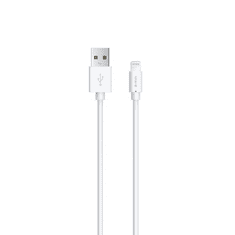 Devia USB töltőkábel, Lightning, 100 cm, fehér (42125)