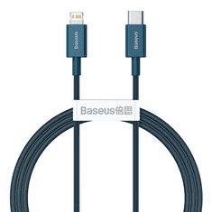BASEUS Superior USB-C - Lightning kábel 20W 1m kék (CATLYS-A03) (CATLYS-A03)