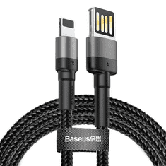 BASEUS Cafule USB-Lightning kábel 1m fekete (CALKLF-GG1) (CALKLF-GG1)