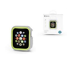 Devia ST323881 Dazzle Apple Watch 4 40mm védőtok ezüst/zöld (ST323881)