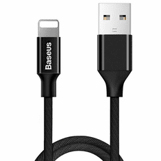 BASEUS Yiven USB-A - Lightning kábel1.2m fekete (CALYW-01) (CALYW-01)