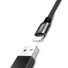 BASEUS Yiven USB-A - Lightning kábel1.2m fekete (CALYW-01) (CALYW-01)