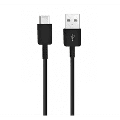 SAMSUNG adatkábel és töltő (USB - Type-C, 150cm) FEKETE (EP-DW720CBE) (EP-DW720CBE)
