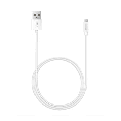 Nillkin adatkábel és töltő (USB - microUSB, 2100mA, gyorstöltés támogatás, 100cm, gumírozott kábel) FEHÉR (5996457750306)