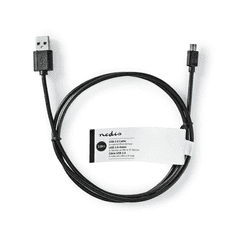 Nedis CCGT60500BK20 USB-A - USB Micro-B kábel 2m fekete (CCGT60500BK20)