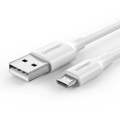 Ugreen USB-A - micro USB kábel 2m fehér (60143) (UG60143)