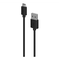 Nokia Adatkábel és töltő (USB - microUSB, 100cm) FEKETE (CA-110) (CA-110)