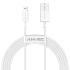 BASEUS Superior USB-A --> Lightning 2,4A 2m fehér (CALYS-C02) (CALYS-C02)