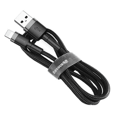 BASEUS Cafule USB-A - Lightning kábel 3m fekete (CALKLF-RG1) (CALKLF-RG1)