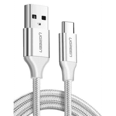 Ugreen USB-USB-C kábel, QC3, 0, 2m, fehér (60133) (UG60133)