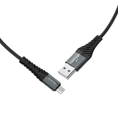 Hoco X38 MicroUSB kábel fekete-szürke (HC710543) (HC710543)