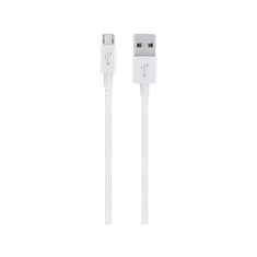 Belkin MIXIT Metallic Micro-USB - USB adat/töltőkábel 1.2m fehér (F2CU021bt04-WHT) (F2CU021bt04-WHT)