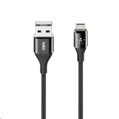 Belkin MIXIT DuraTek Lightning - USB töltőkábel 1.2m fekete (F8J207bt04-BLK) (F8J207bt04-BLK)