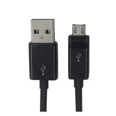 LG Adatkábel és töltő (USB - microUSB, 120cm) FEKETE (EAD62329304) (EAD62329304)