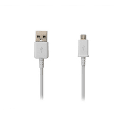 SAMSUNG adatkábel és töltő (USB - microUSB, 100cm) FEHÉR (ECB-DU4AWE) (ECB-DU4AWE)