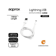 Approx USB-A - Lightning kábel 1m (APPC03V2) (APPC03V2)