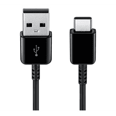 SAMSUNG adatkábel és töltő (USB - Type-C, gyorstöltés támogatás, 150cm) FEKETE (EP-DG930IBEG) (EP-DG930IBEG)
