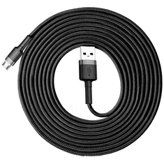 Baseus Cafule USB-A --> Micro USB kábel 3m fekete-szürke (CAMKLF-HG1)