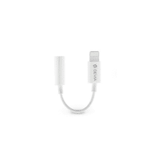 Devia Smart Lightning - 3.5mm fülhallgató adapter fehér (ST324550) (ST324550)