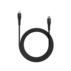 Canyon CNS-MFIC4B USB Type-C - Lightning töltő-/adatkábel 1.2m fekete (CNS-MFIC4B)
