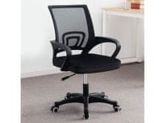 ShopJK Irodai szék ergonomic, fekete ko03czcz
