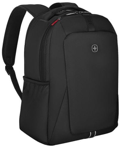 hátizsák Wenger XE Professional elegáns modern laptop hátizsák táblagép 15,6 hüvelykes táblagép 10 hüvelyk utazás hordozás hordozható hátizsák quick access gyors hozzáférés rejtett biztonsági zseb trolley pass-tru