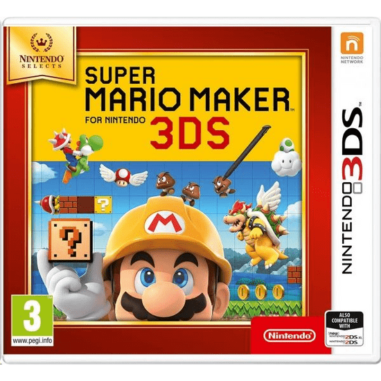 Nintendo Super Mario Maker Select (3DS - Dobozos játék)