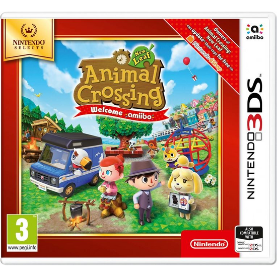 Nintendo Animal Crossing New Leaf - Welcome amiibo Selects (3DS - Dobozos játék)