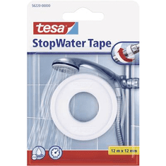 Tesa Javítószalag, StopWater Tape (H x Sz) 12 m x 12 mm, fehér 56220-0-0 TESA, tartalom: 1 tekercs (56220-0-0)