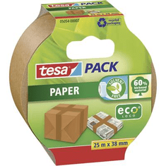 Tesa Papír ragasztószalag Tesapack Paper Ecologo 25 m x 38 mm, barna, 1 tekercs, 05054 (05054-07-01)