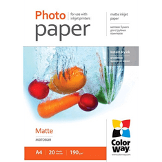 ColorWay CW-PM190020A4 fotópapír A4/20db matt (PM190020A4)