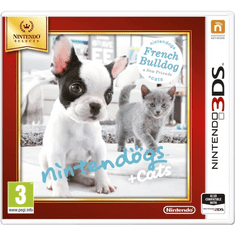 Nintendo Nintendogs + Cats: French Bulldog + New Friends Selects (3DS - Dobozos játék)