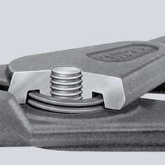Knipex Precíziós Seeger-gyűrű fogó külső gyűrűkhöz (tengelyek) 140 mm, egyenes, 49 31 A0 (49 31 A0)