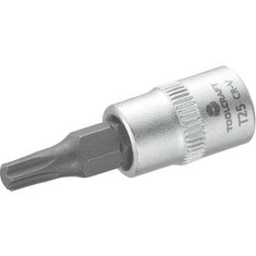 Toolcraft Dugókulcs betét 6,3 mm (1/4), T-profillal T25, hossz: 37 mm, (816083)