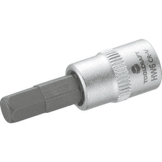 Toolcraft Dugókulcs betét 6,3 mm (1/4) 6 mm-es belsőkulcsnyílású hatlapú bittel, 37 mm, (816071)