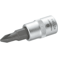Toolcraft Dugókulcs betét 6,3 mm (1/4) kereszthornyú PZ1 bittel, 37 mm, (816056)